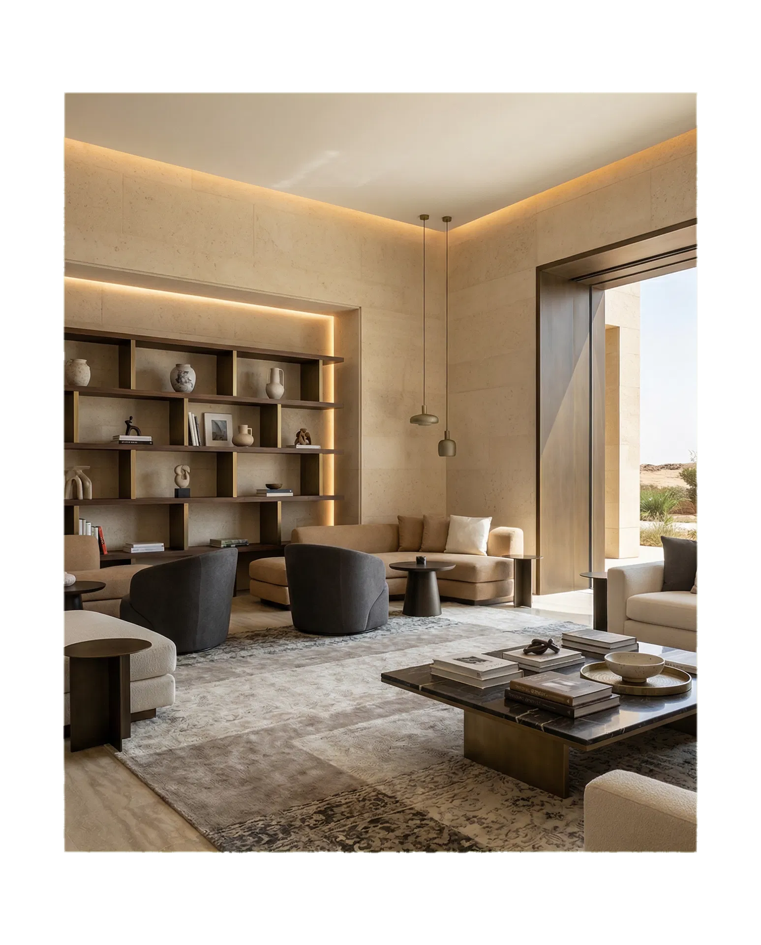 Interior design showcase