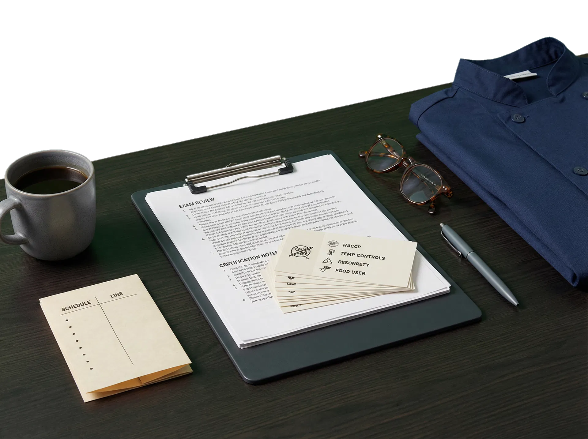 Structured certification preparation materials