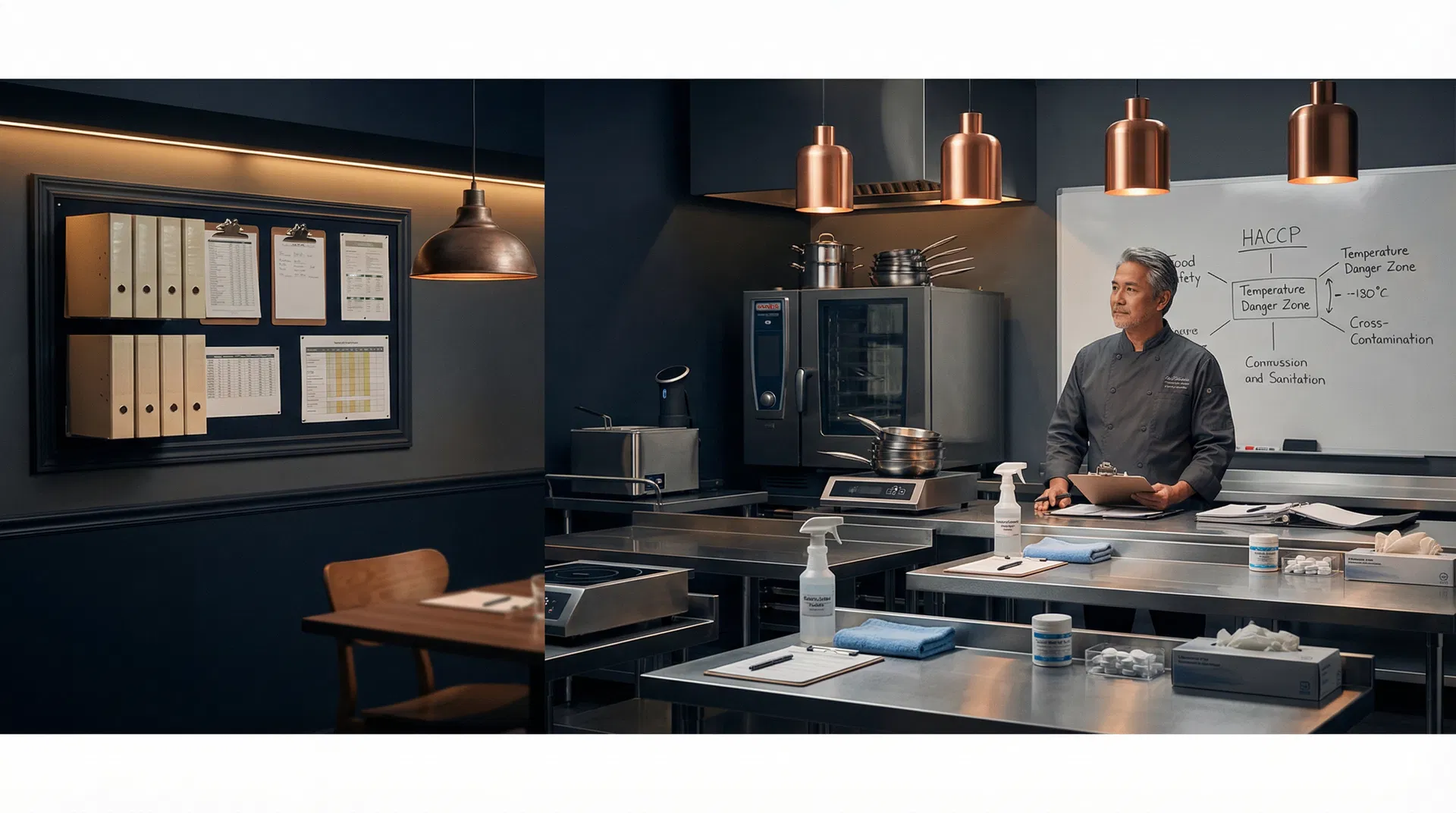 Chef-led food safety training environment