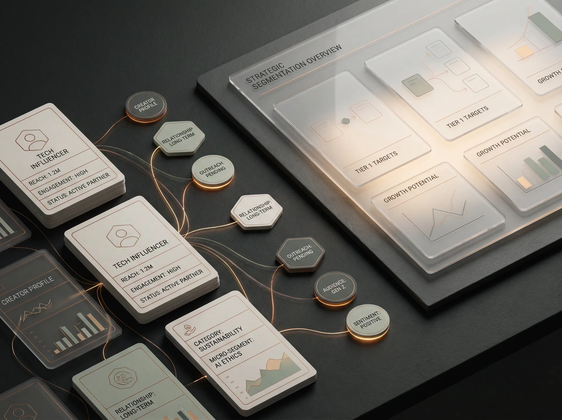 Influencer network panel