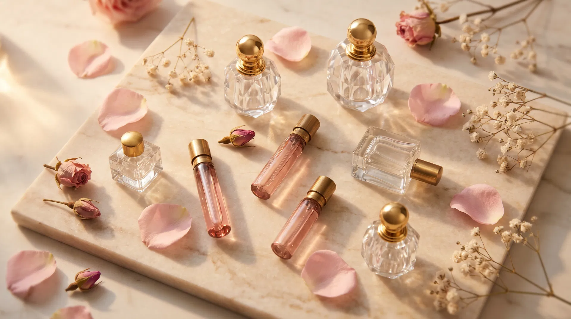 Luxury miniature perfume collection