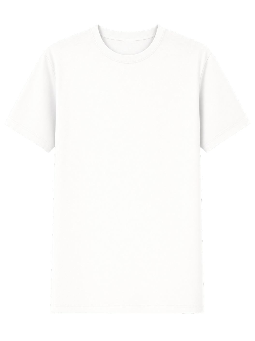 White t-shirt mockup