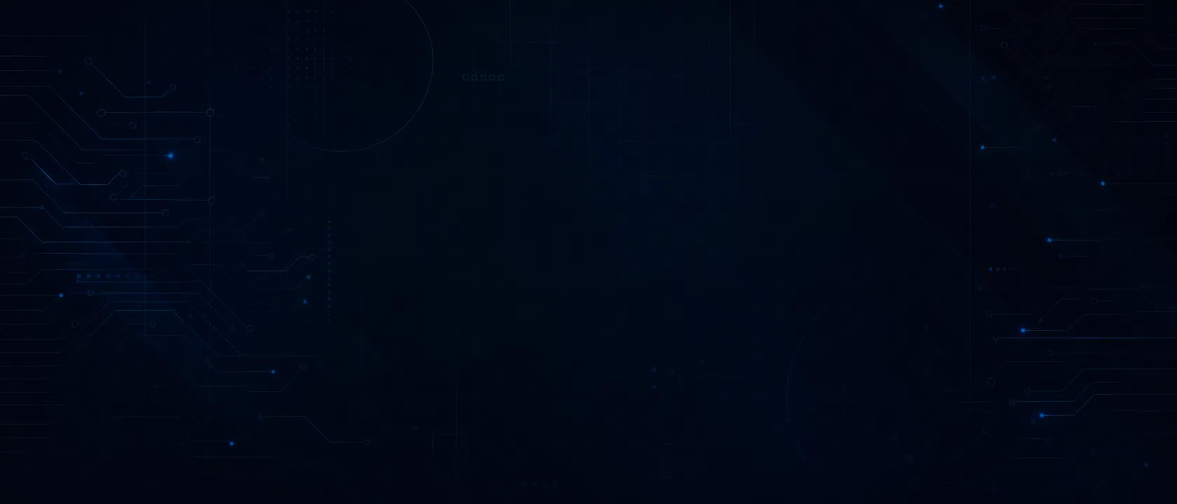 Security services dark background with technology patterns