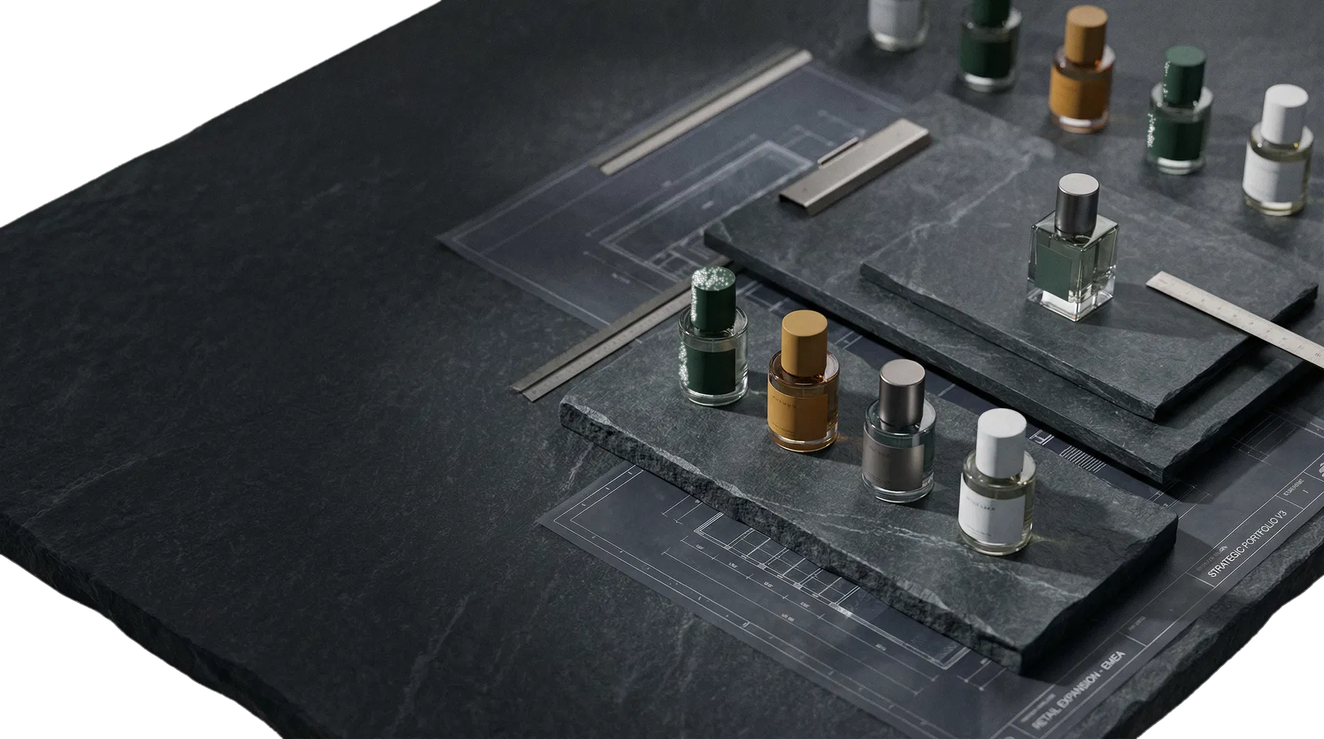 Luxury fragrance assortment