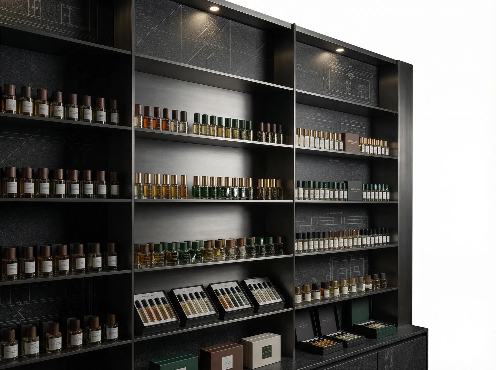 Fragrance proof wall