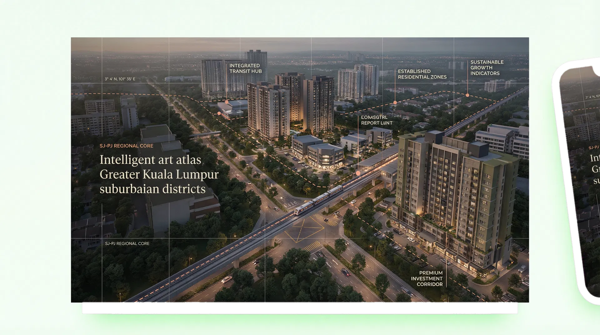 Editorial skyline collage for the Subang and PJ investment guide