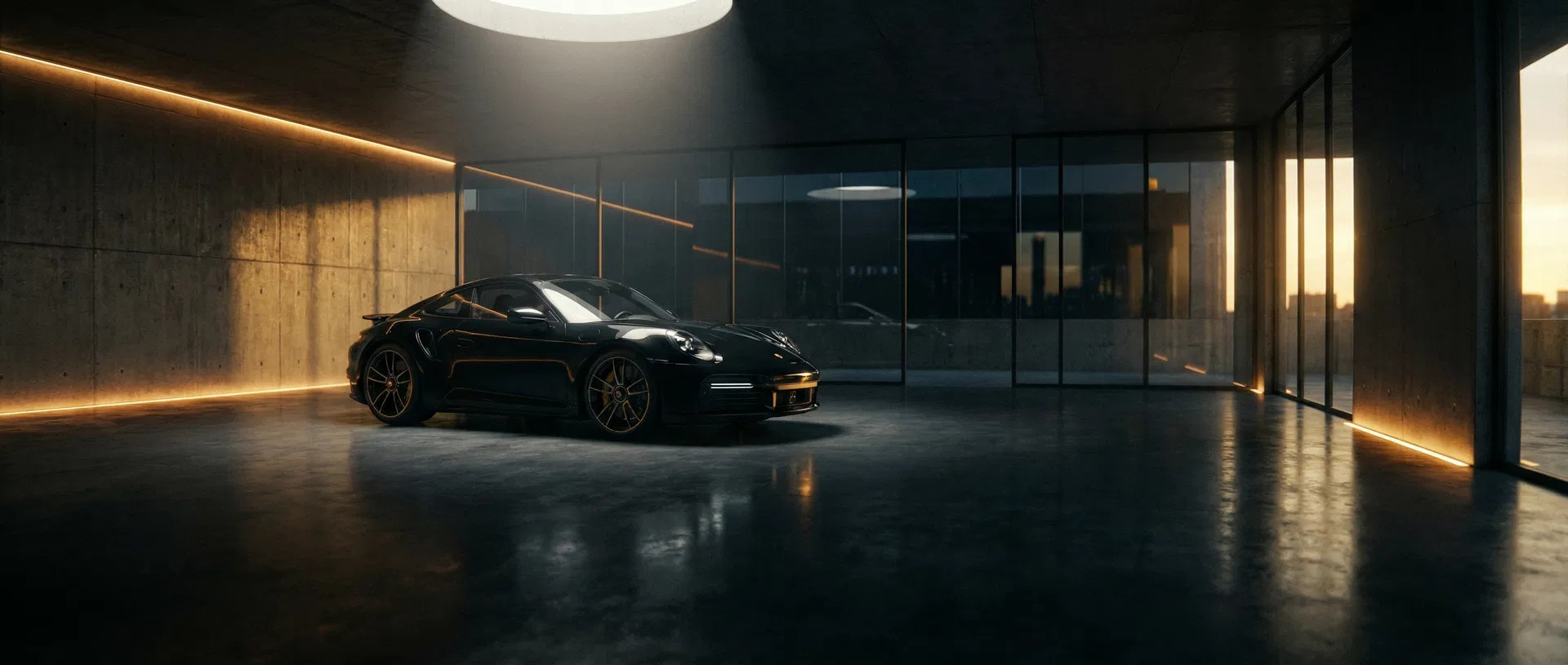 Premium automotive showroom