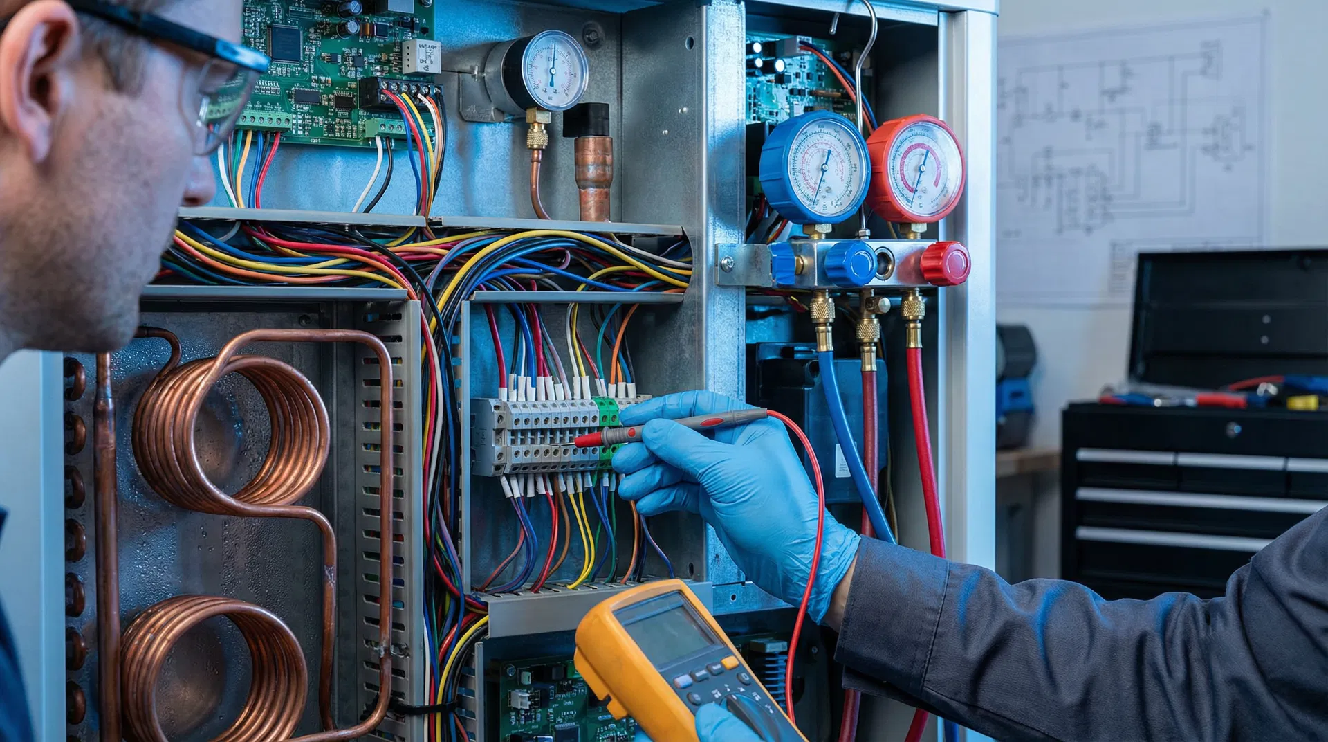 Manutenção elétrica detalhada
