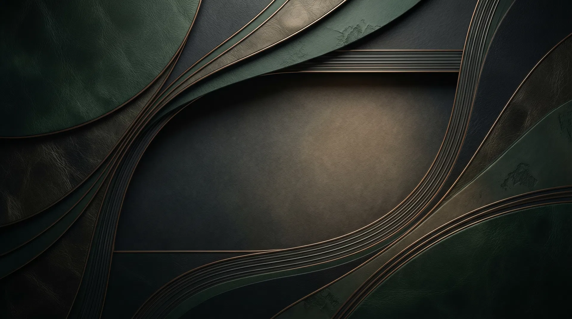 Dark editorial background with bronze-lined movement