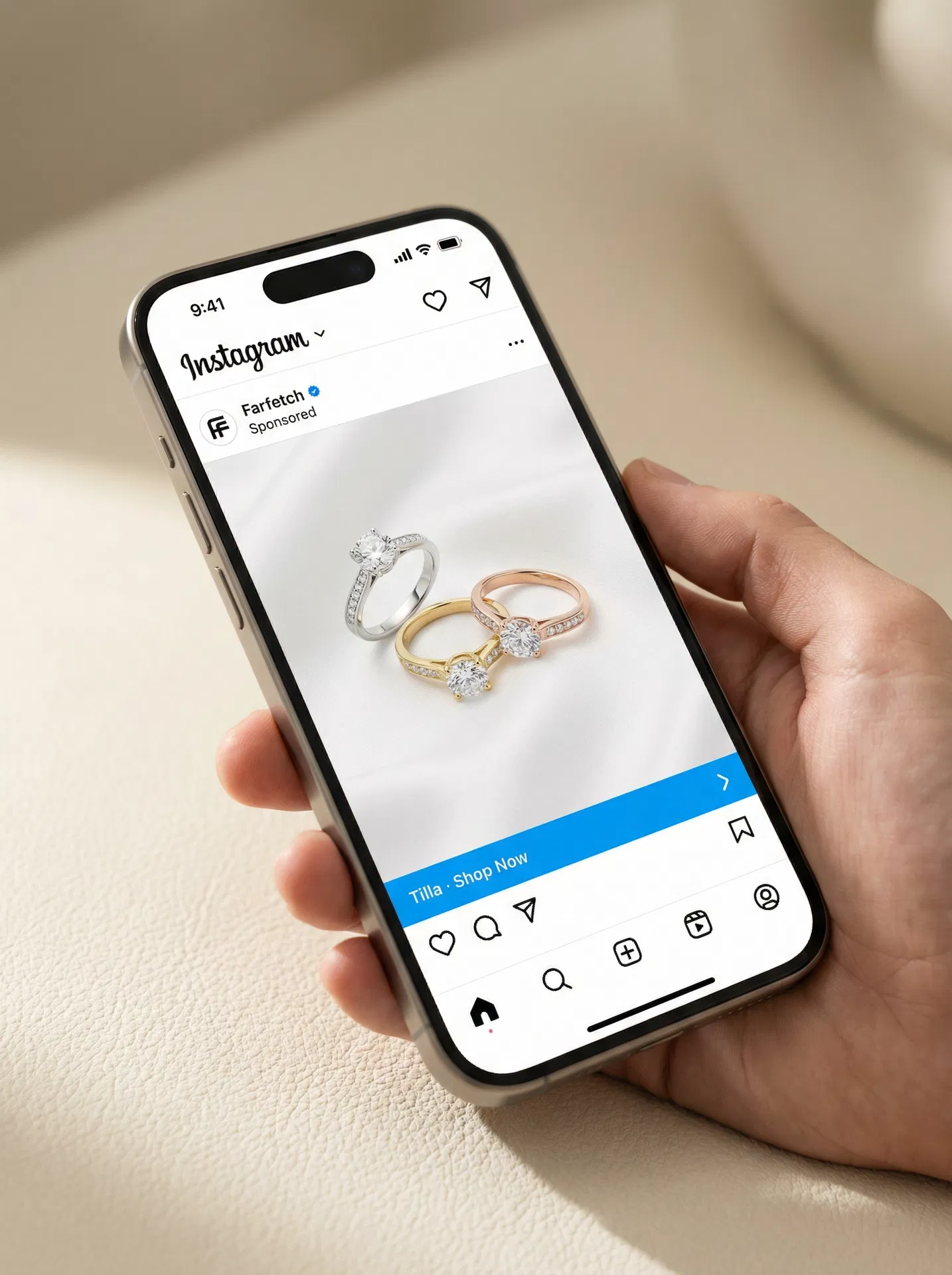 Tilla on Instagram via Farfetch