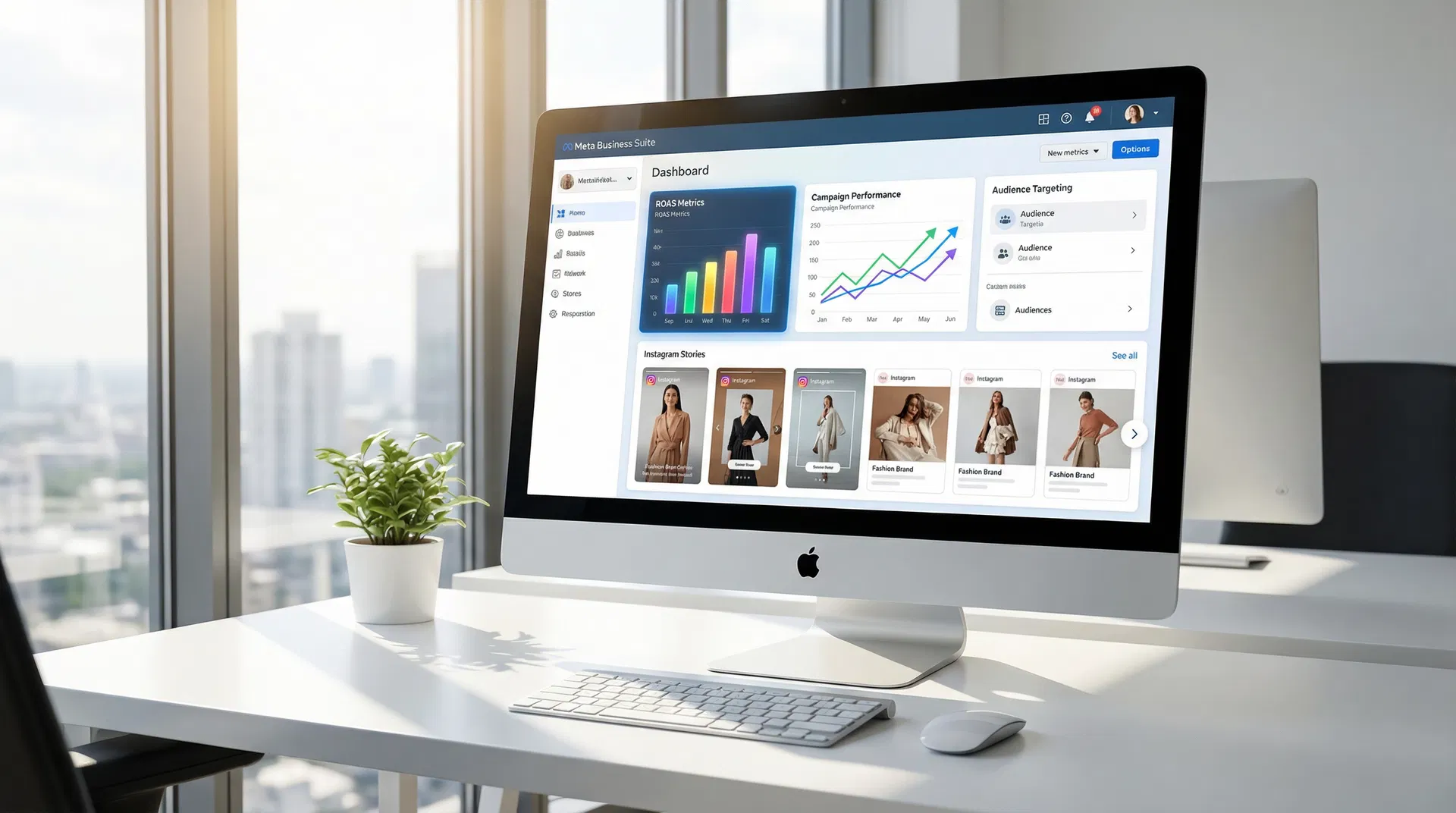 Meta Ads performance dashboard