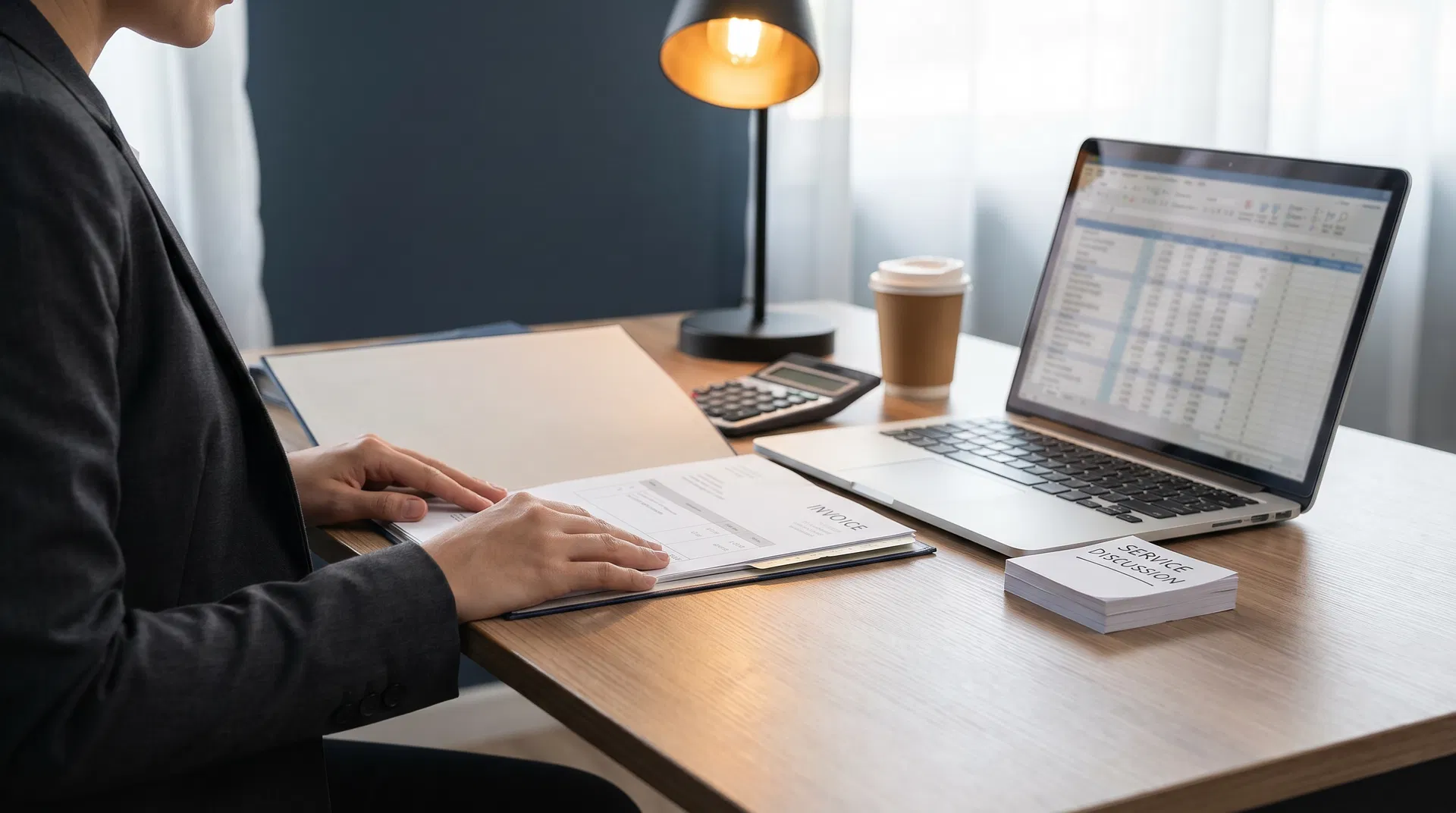 Business billing and invoice review for refund and cancellation policy context
