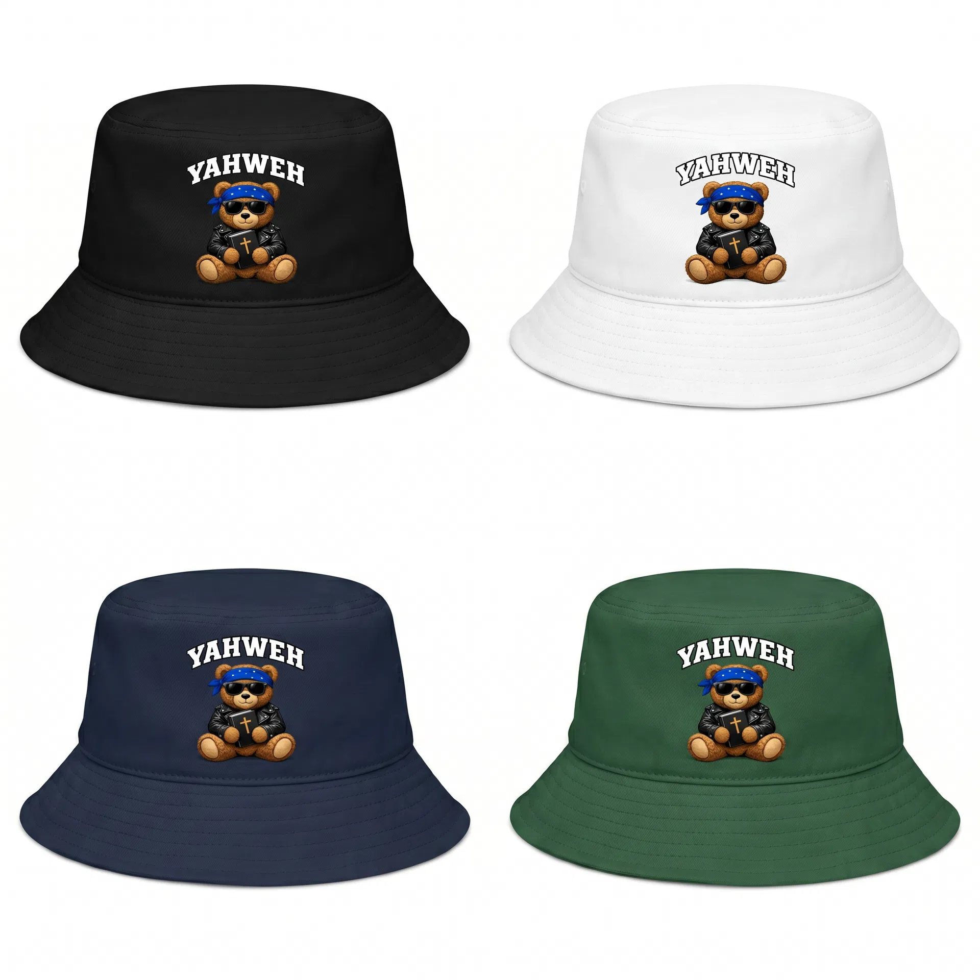 Bucket Hats — Classic Colors