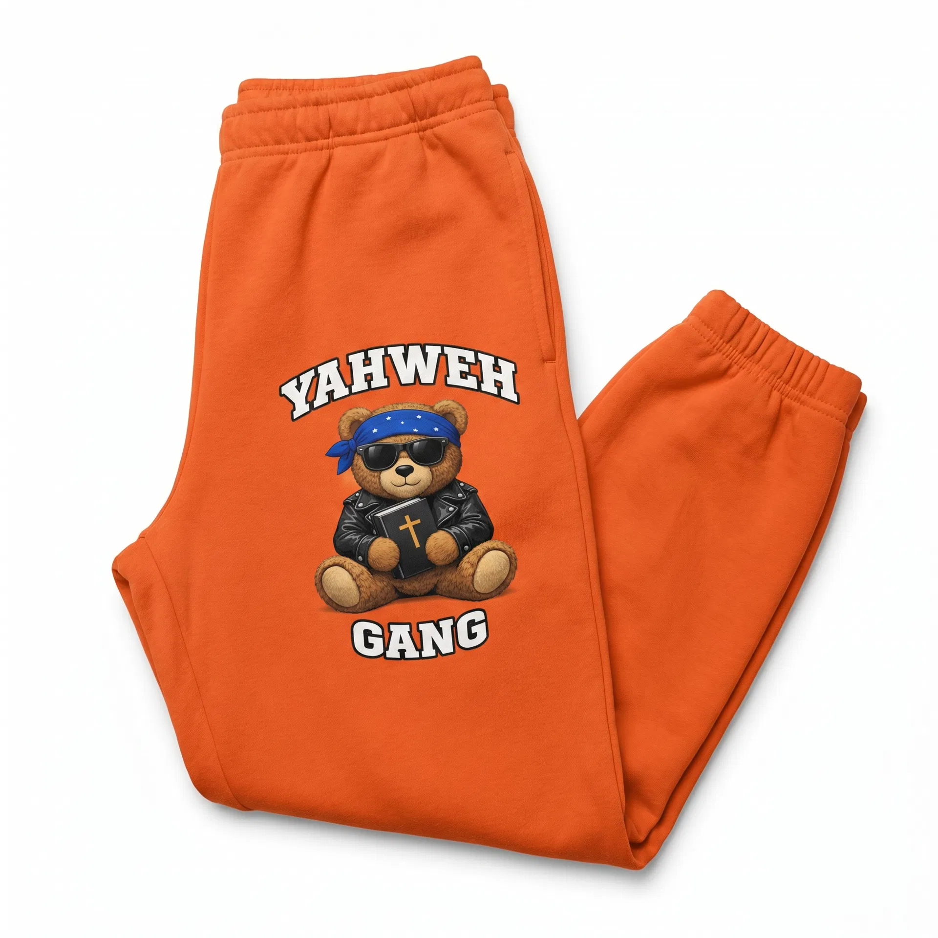 Orange Sweatpants