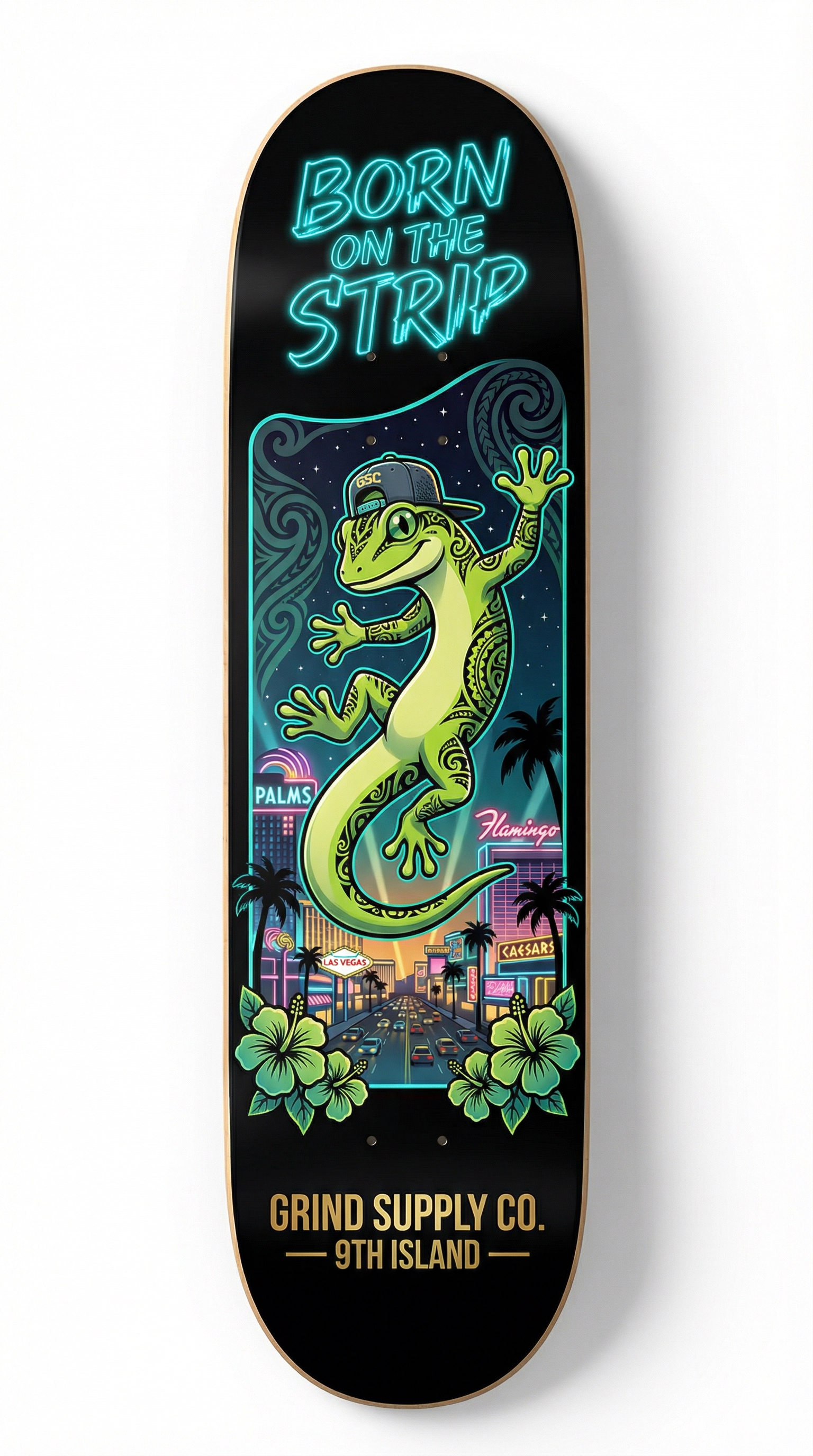 Grind Supply Co. Born in the 9th Island Deck