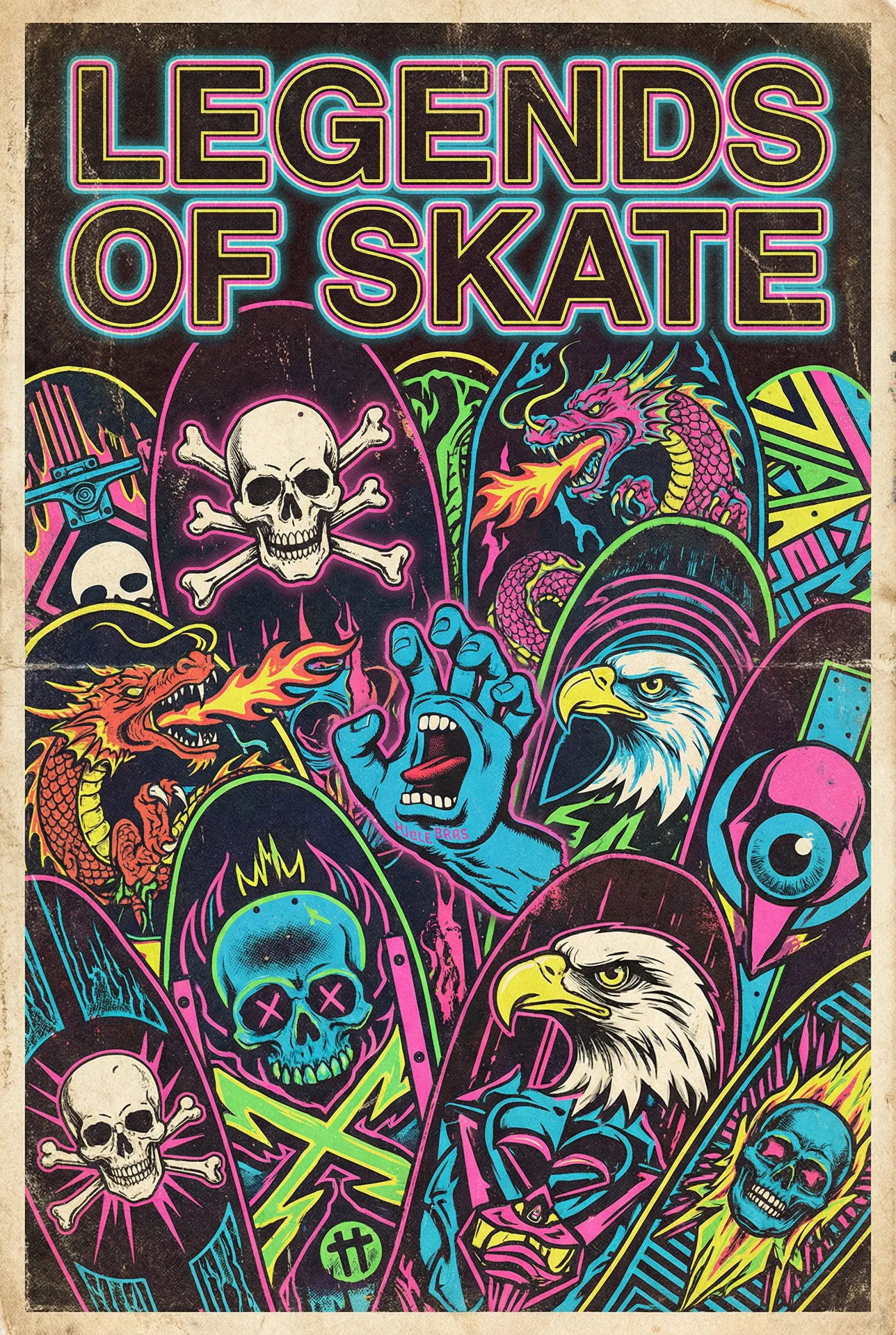 Legends of Skate Poster