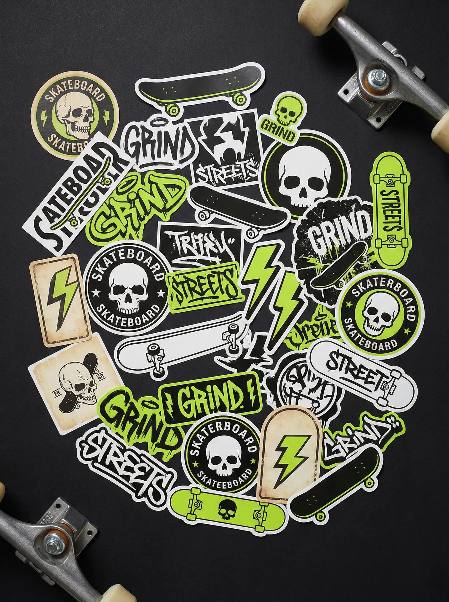 Grind Supply Sticker Pack