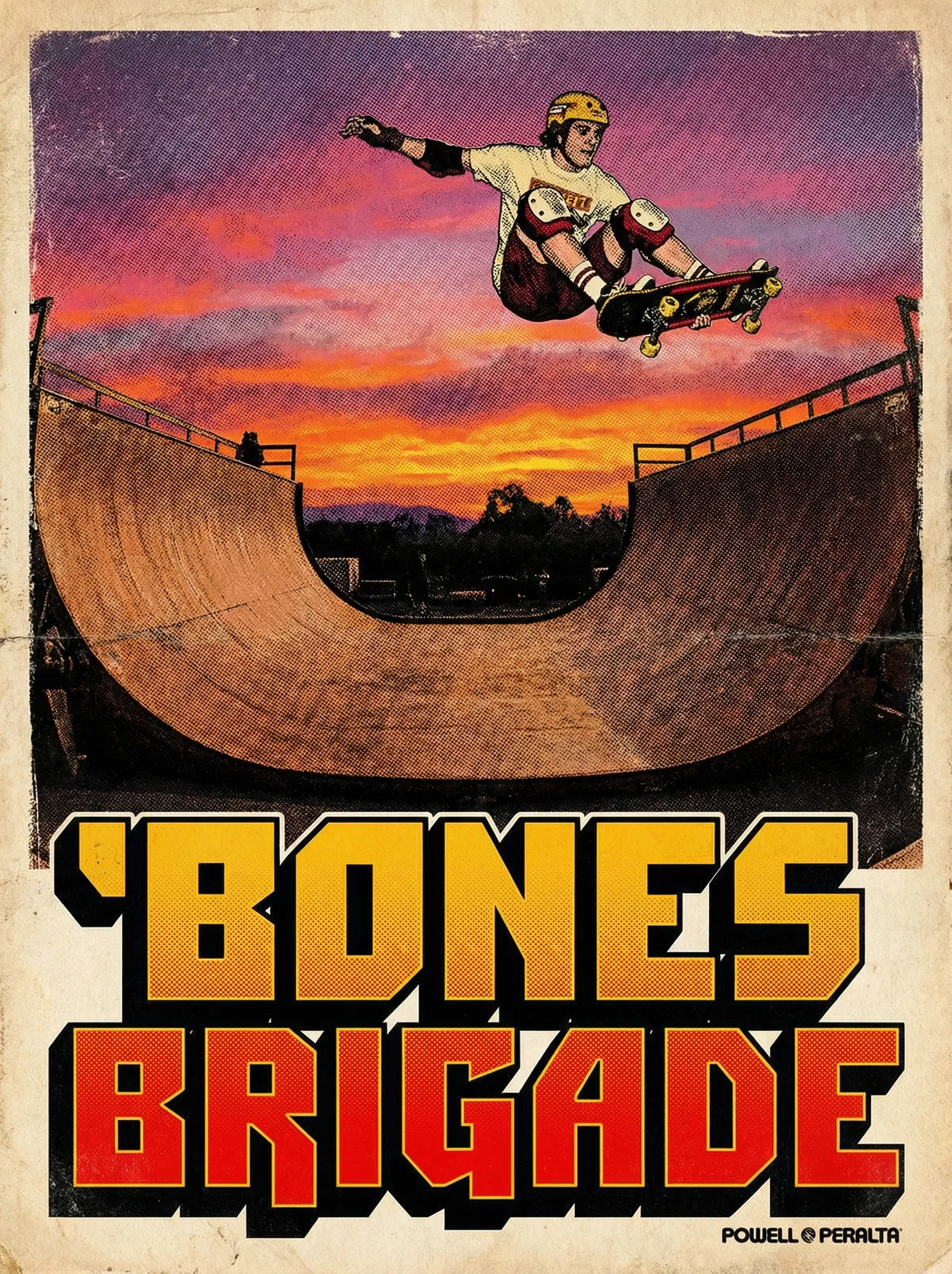 Tony Hawk Bones Brigade Aerial Poster