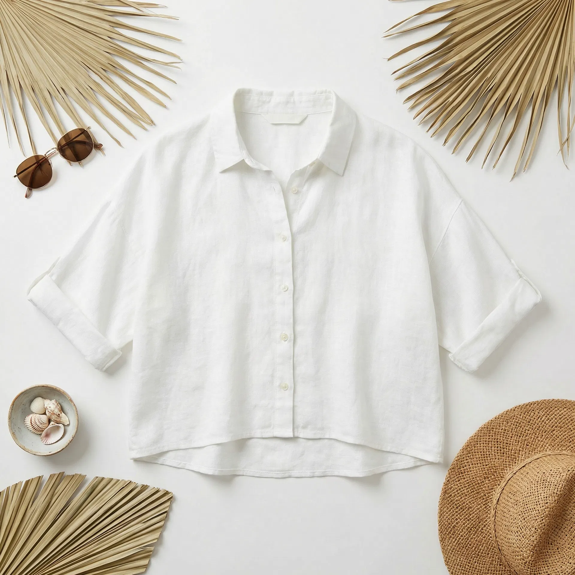 Breezy Linen Top