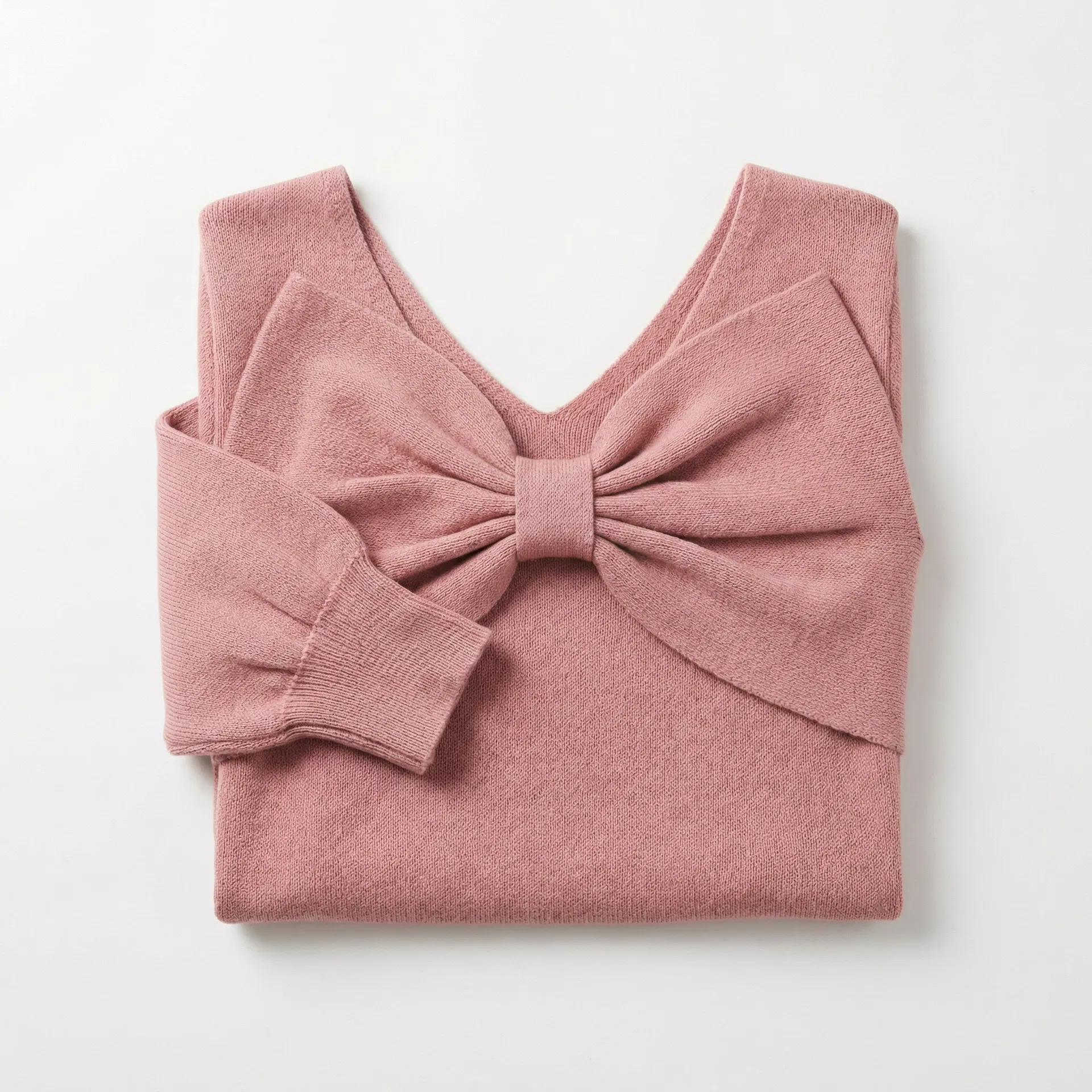 Bow-Detail Knit Top
