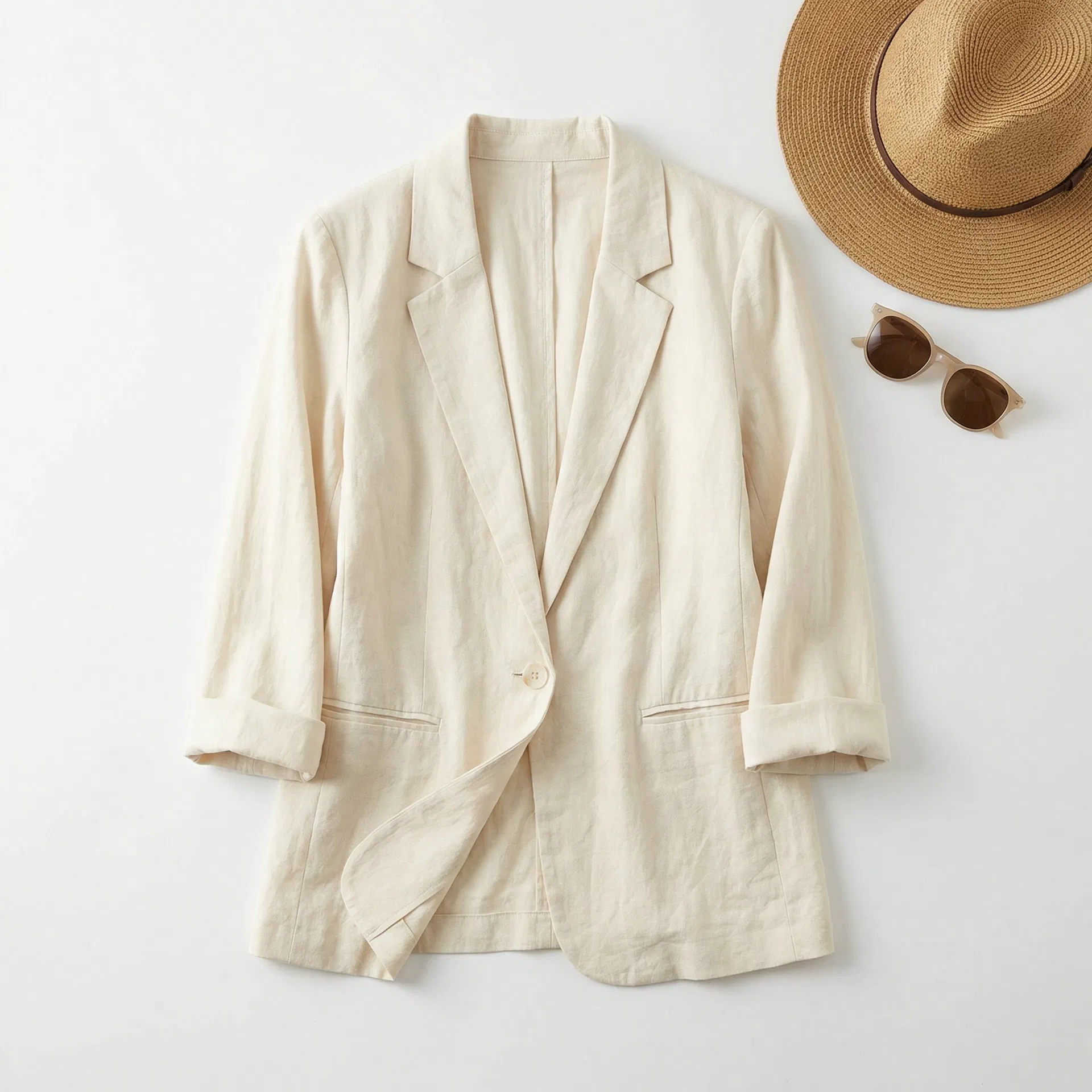 Oversized Linen Shirt