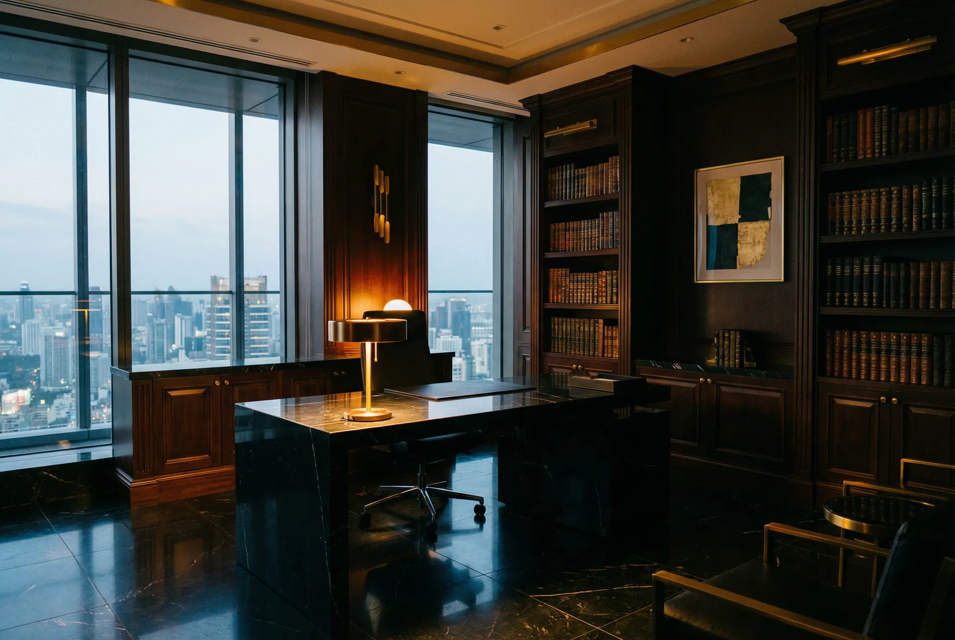 Richburg's executive office