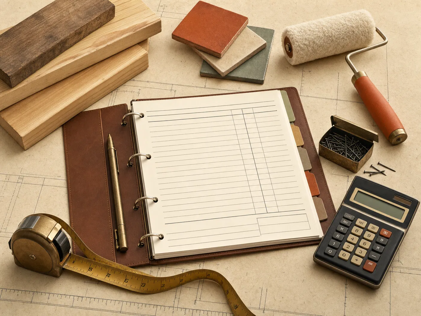 Contractor estimator workbench