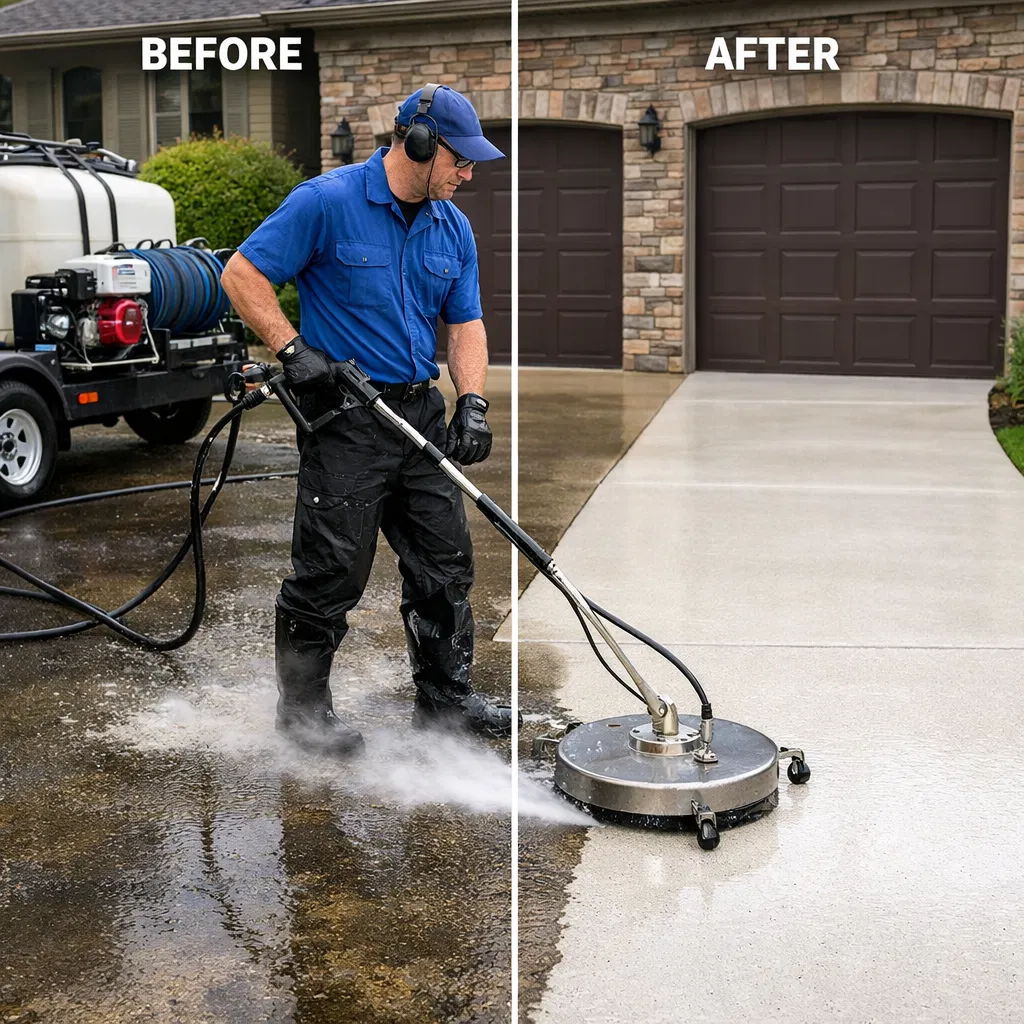 Professional soft washing service