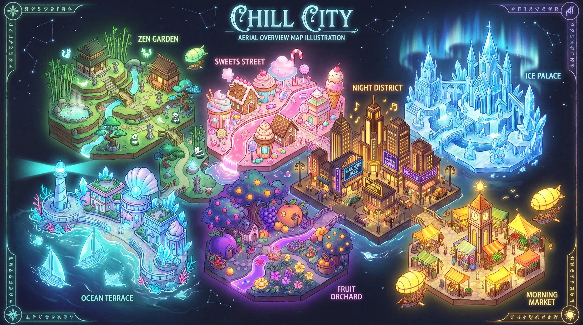 CHILL CITY Map