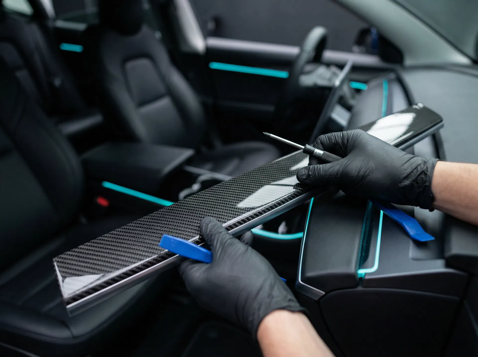 Tesla interior modification