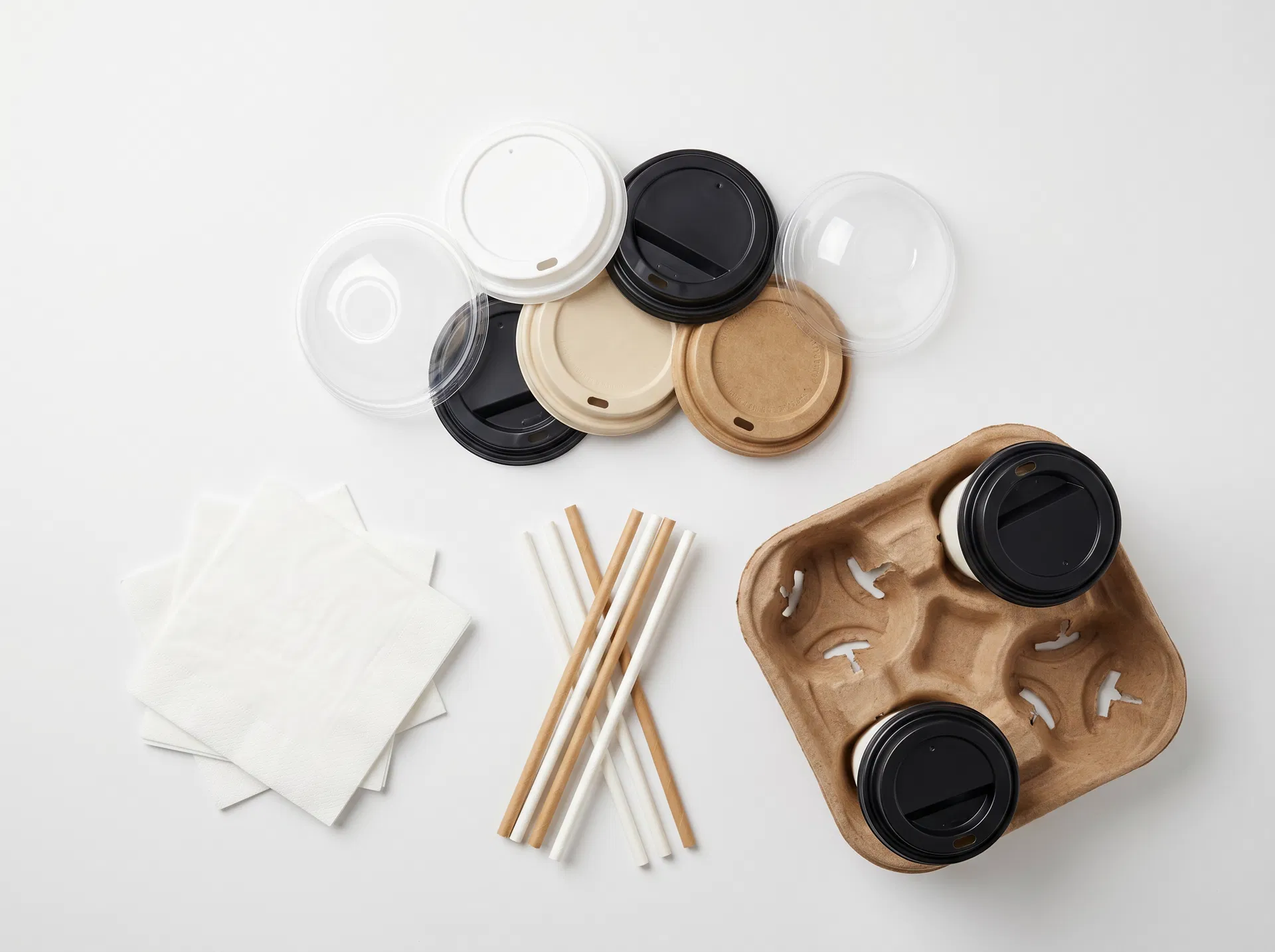 Lids & Accessories — paper cup lids