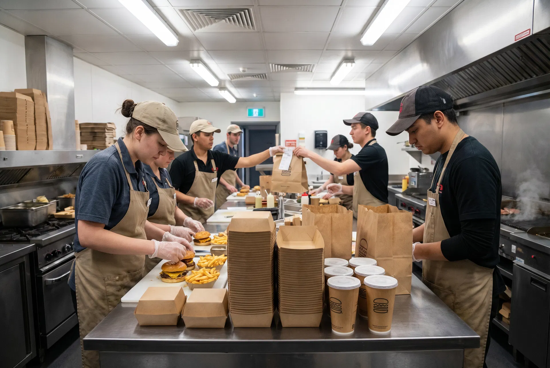 fast food packaging — CupsPak