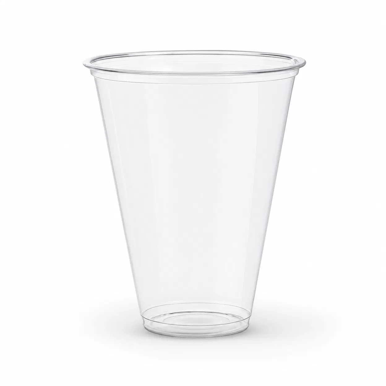 16oz PLA compostable cold cup, 95mm diameter, high-clarity, wholesale from CupsPak