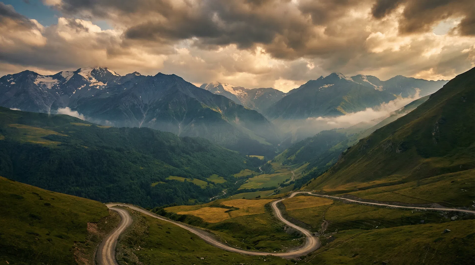 Montagnes du Caucase, Géorgie