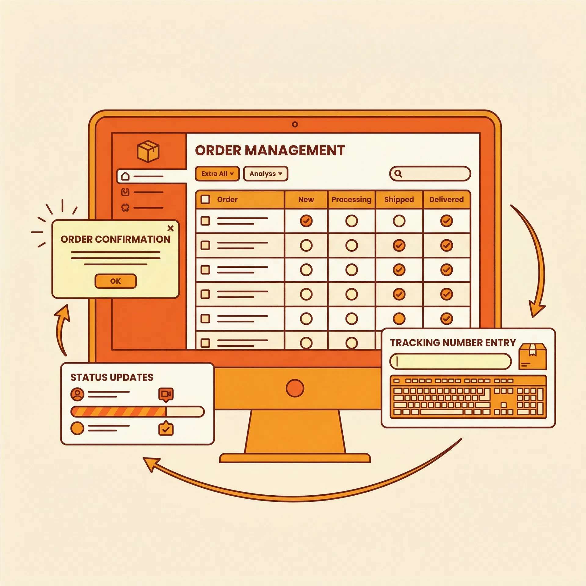 受注処理・発送管理