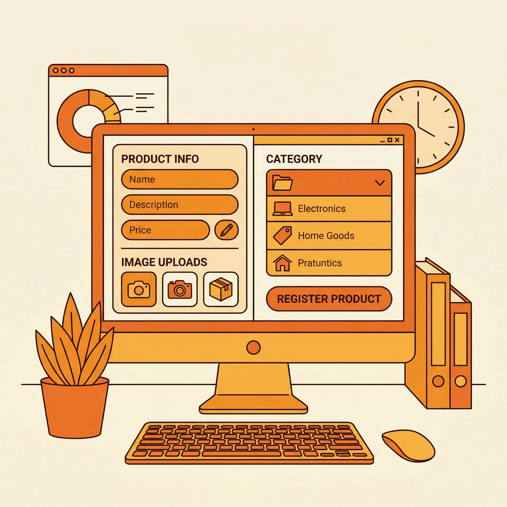 商品登録・在庫管理