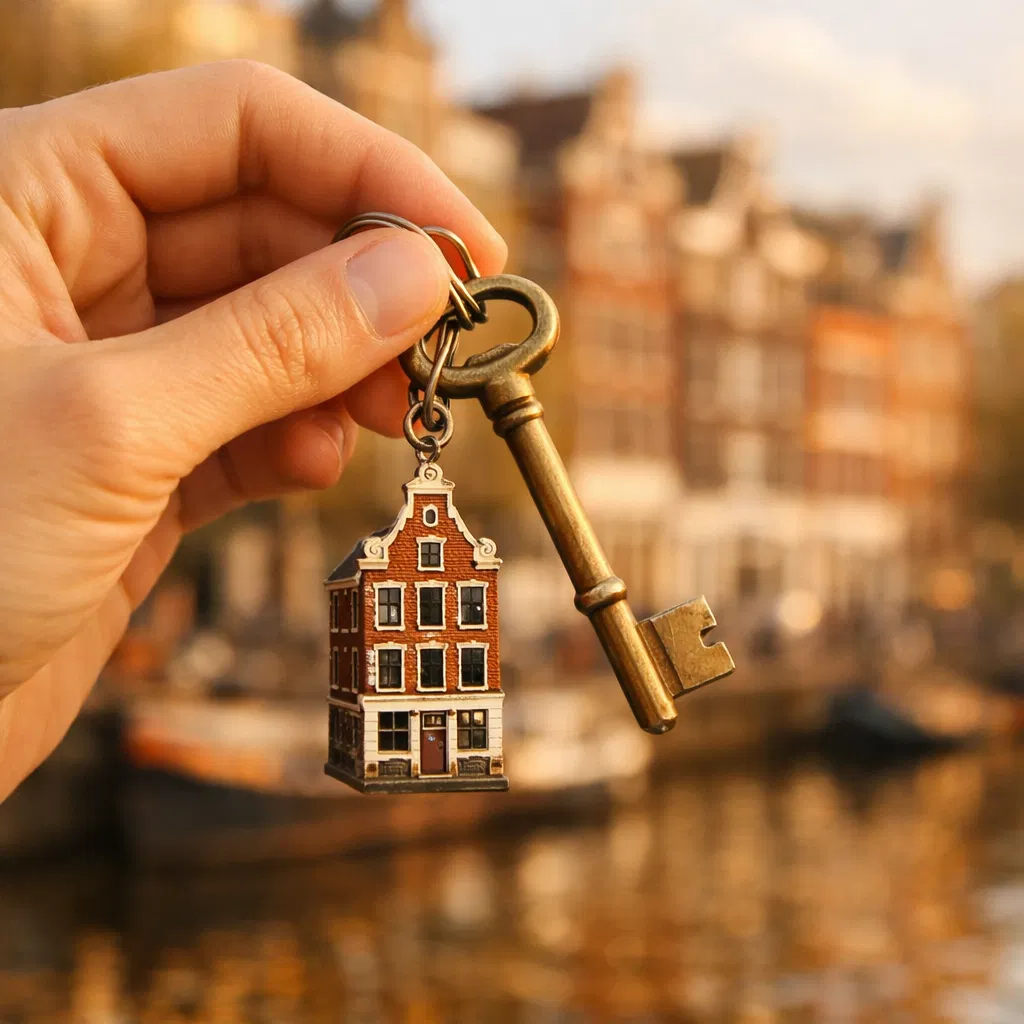 Sleutels van een Amsterdams grachtenpand