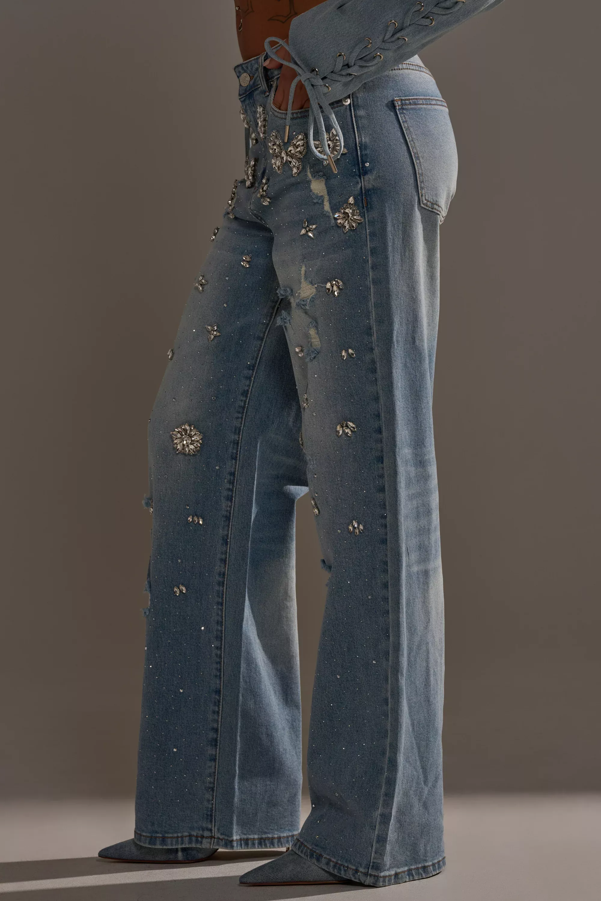 IN YOUR DREAMS RHINESTONE DENIM IN YOUR DREAMS RHINESTONE DENIM