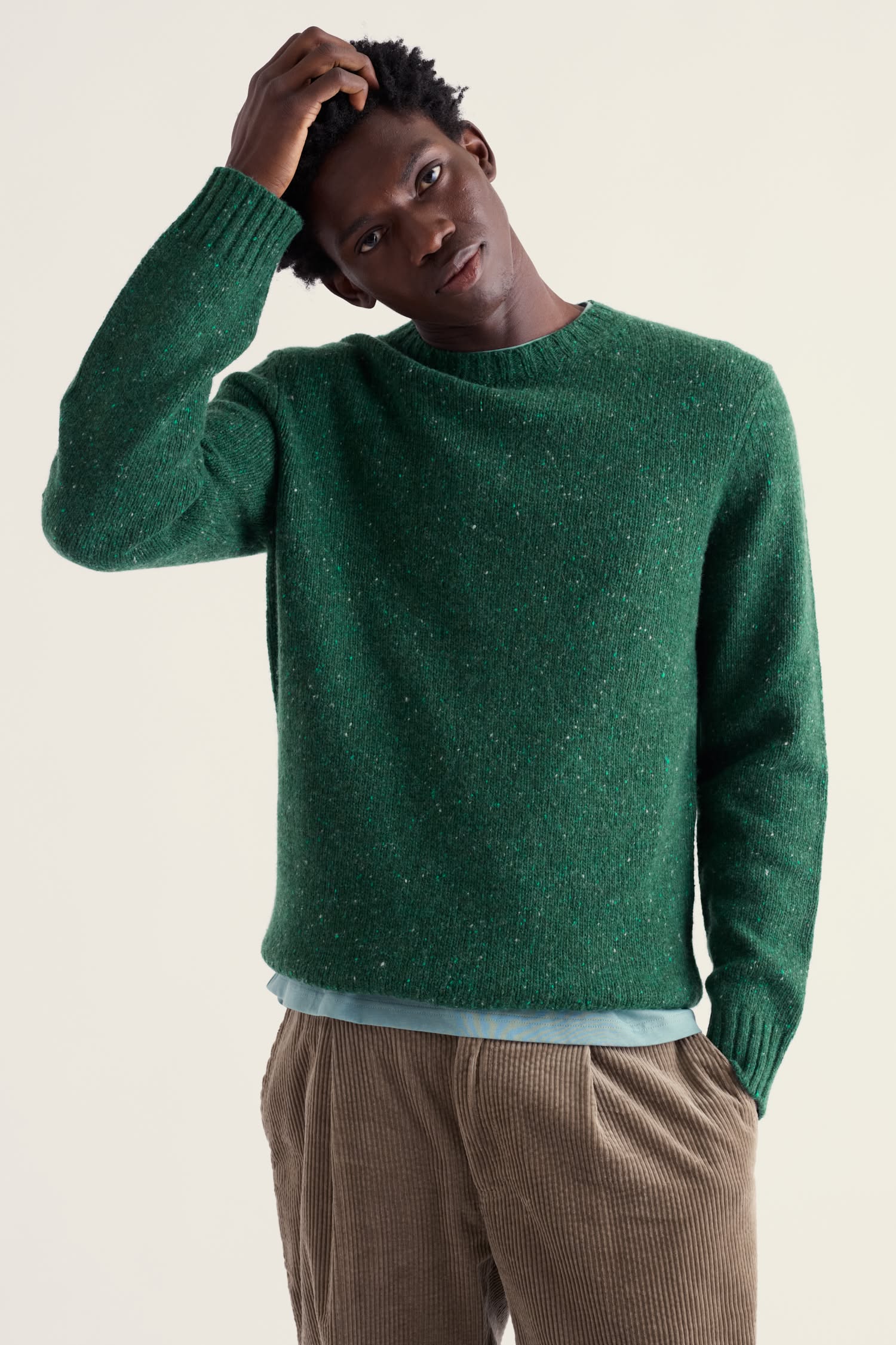 Men's Trowan Crew Neck Jumper