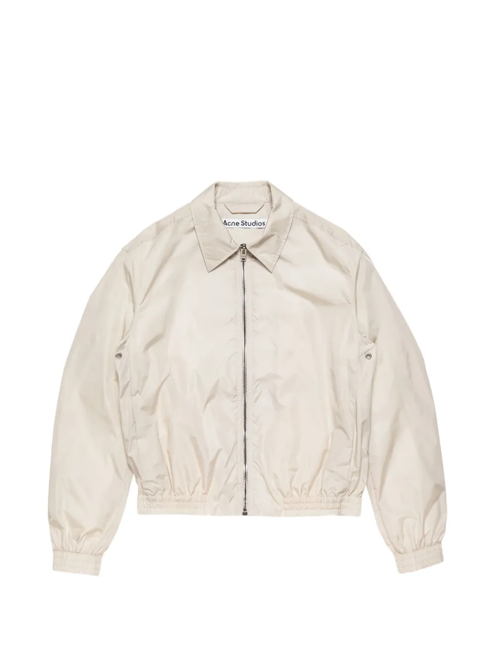 Acne Studios Logo zip fastening jacket