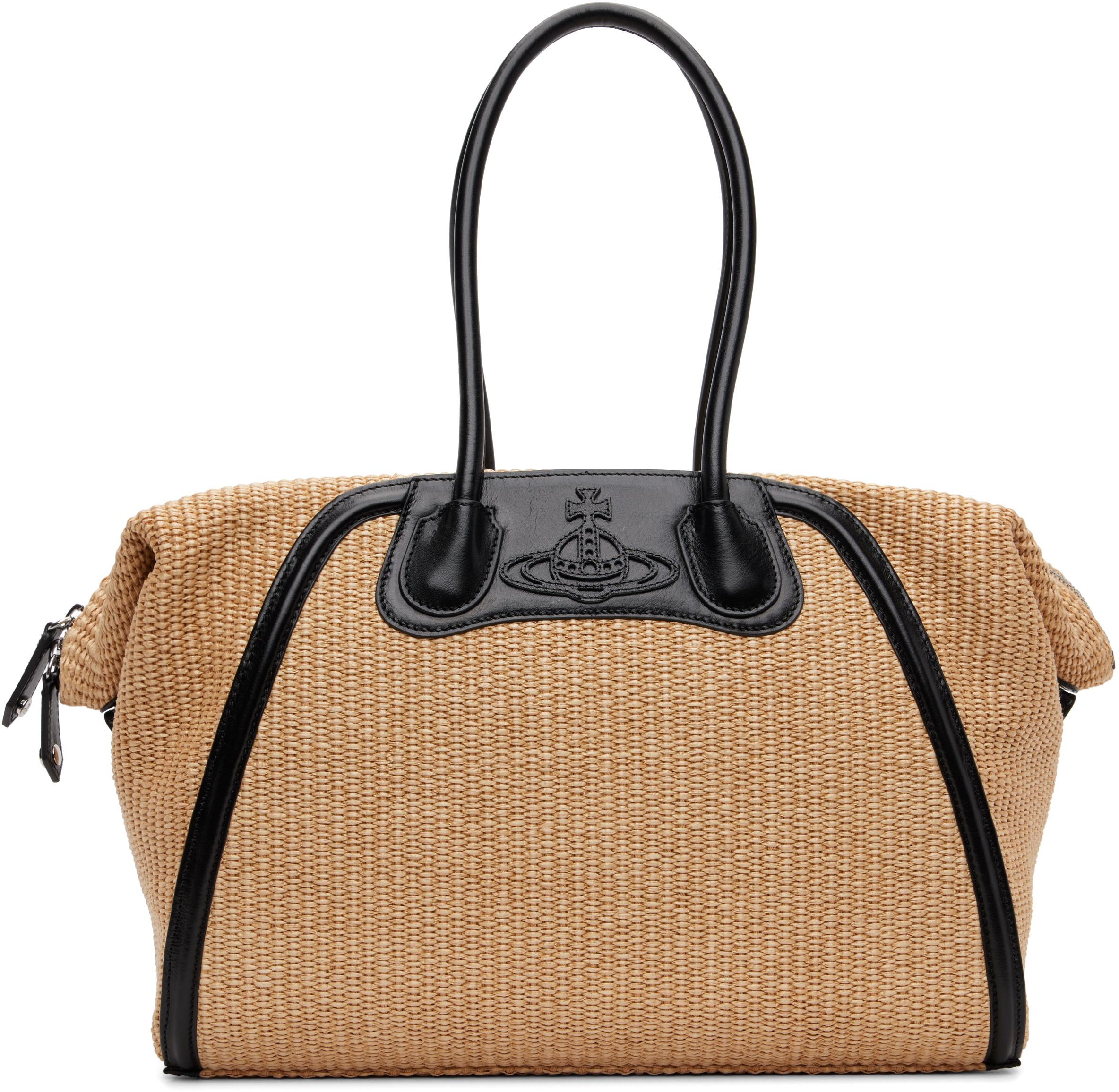 Vivienne Westwood Beige Shirley Holdall Tote