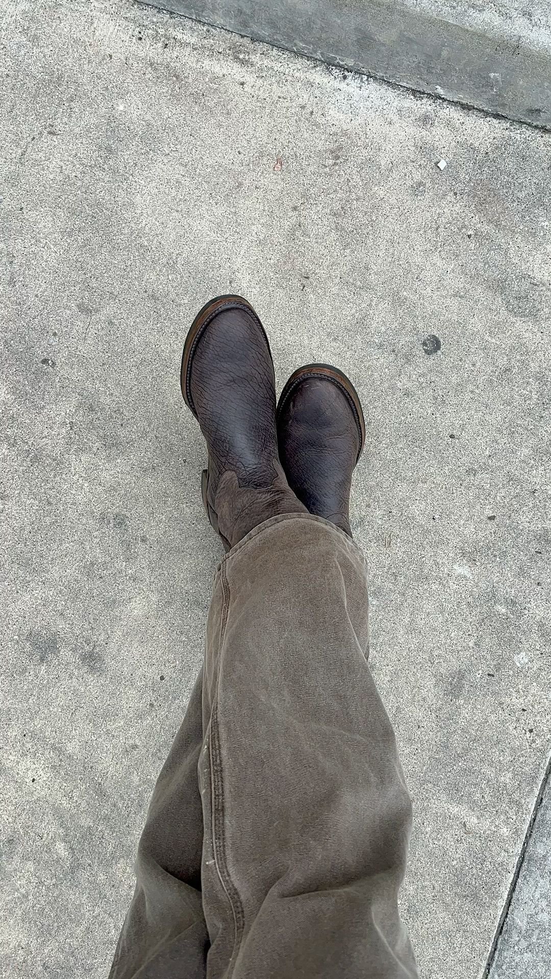 RRL Cowboy Boots