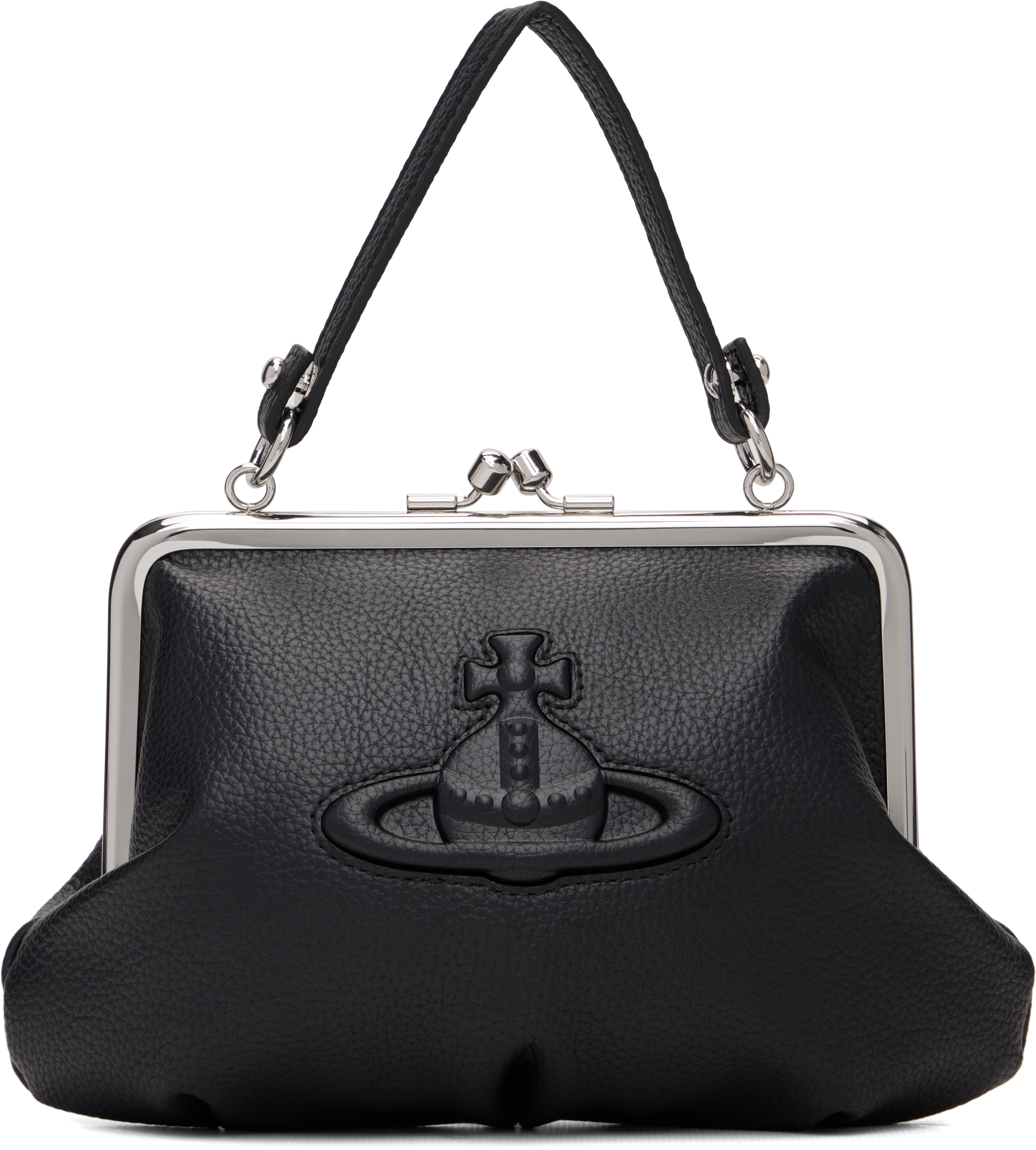 Vivienne Westwood Black Granny Frame Bag