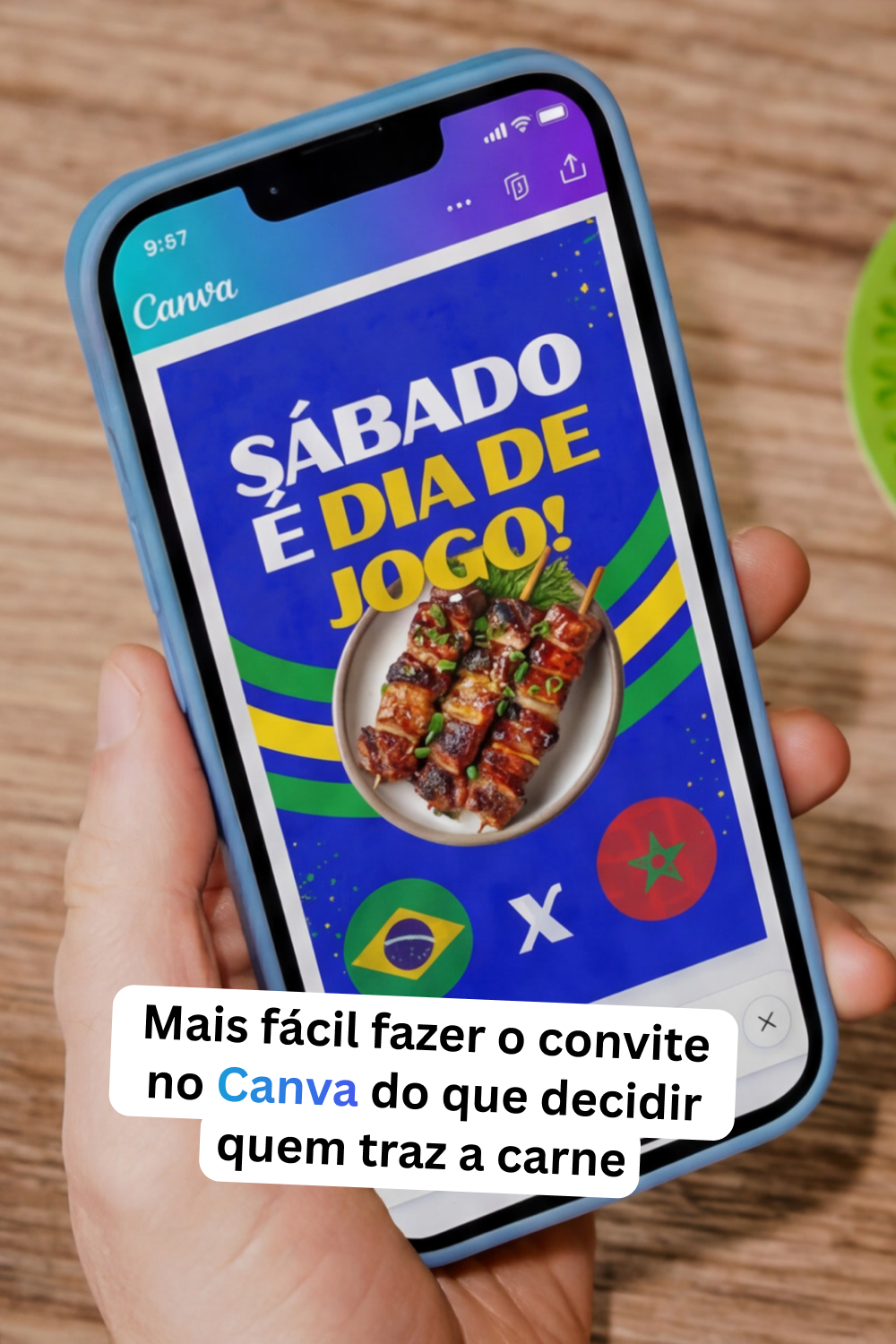 Convite do jogo no esquema. Convite do jogo no esquema.