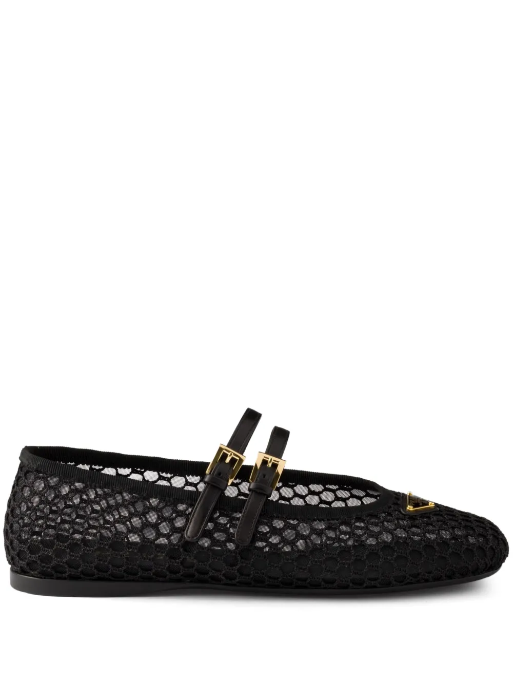 Prada mesh ballet flats
