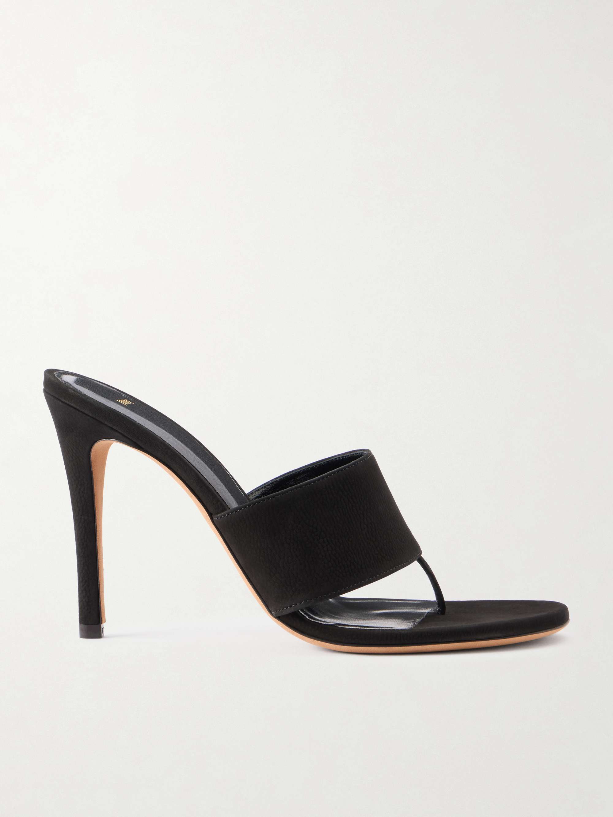 JUDE Snug suede thong sandals
