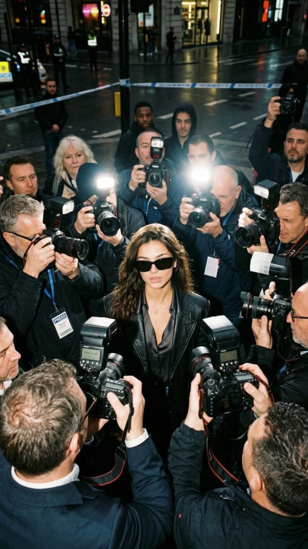 Dua Lipa Black Blazer — Notched Lapels, Single-breasted, Broad