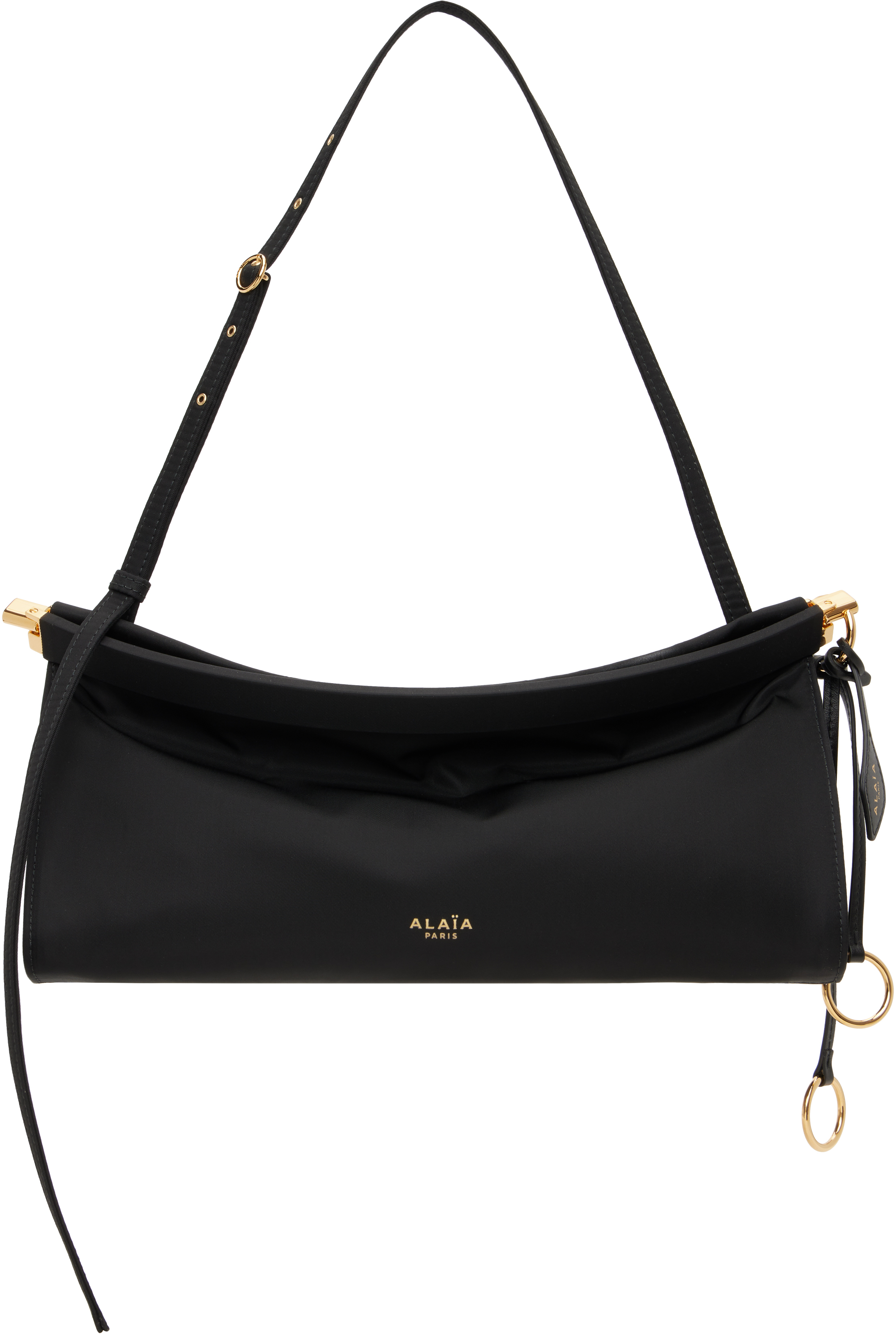ALAÏA Black 'Le Click' East West Medium Bag