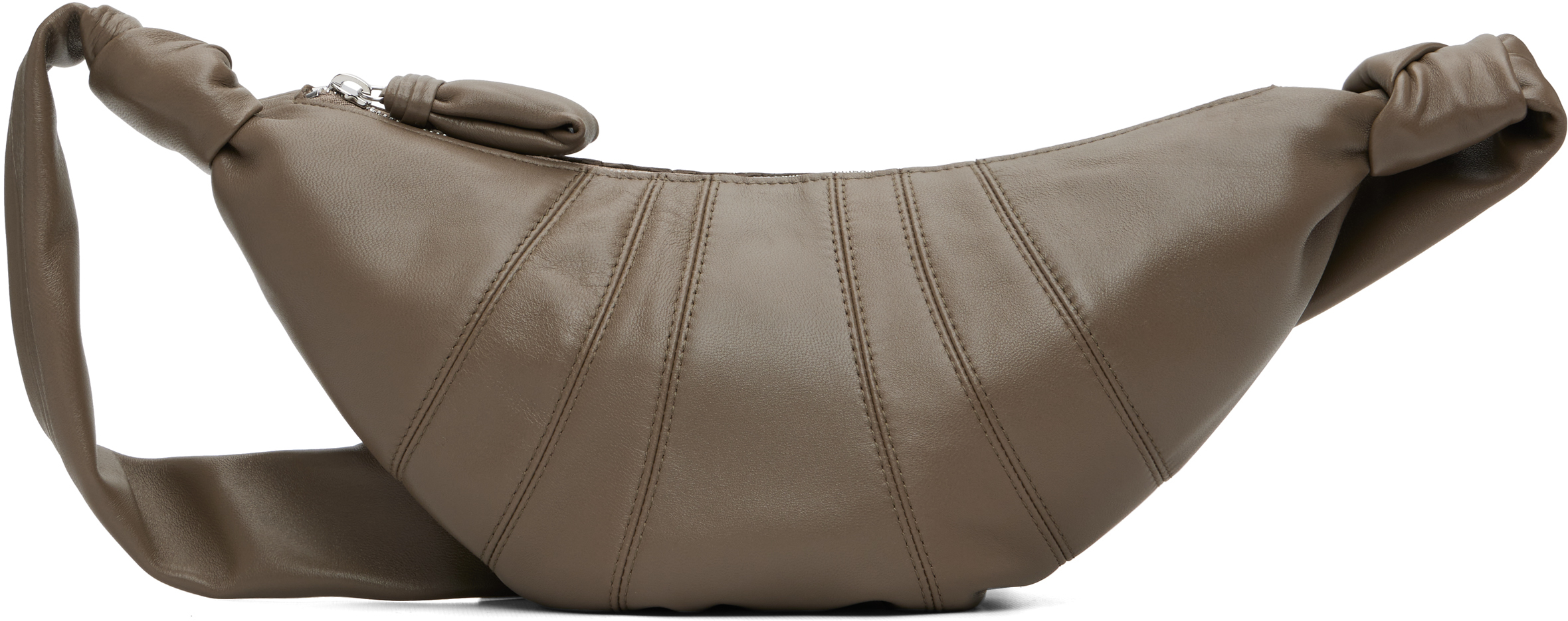 LEMAIRE Khaki Small Croissant Bag