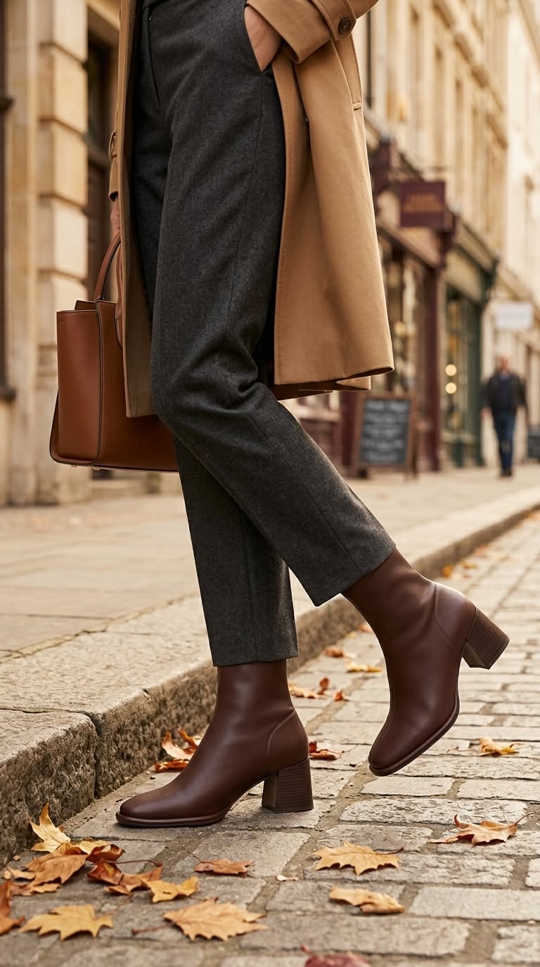 Amazon Women’s Square Toe Ankle Booties